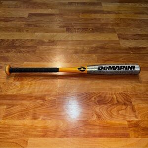 Demarini Vexxum 25" 14-15 OZ  -11 Tee Ball Baseball Bat Orange Silver Aluminum